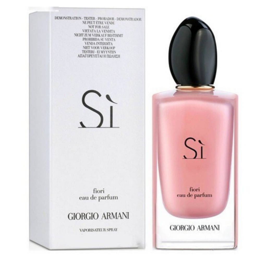 جورجيو ارمانى سى فيورى تستر - Giorgio Armani Si Fiori Tester EDP-W