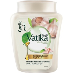 [6224000851798] فاتيكا حمام كريم ثوم - Vatika Hair Mask Garlic (225g)
