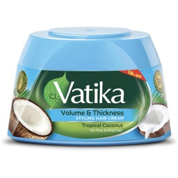 [6224000851880] فاتيكا كريم شعر جوزهند - Vatika Hair Cream Coconut (125ml, خصم 10%)