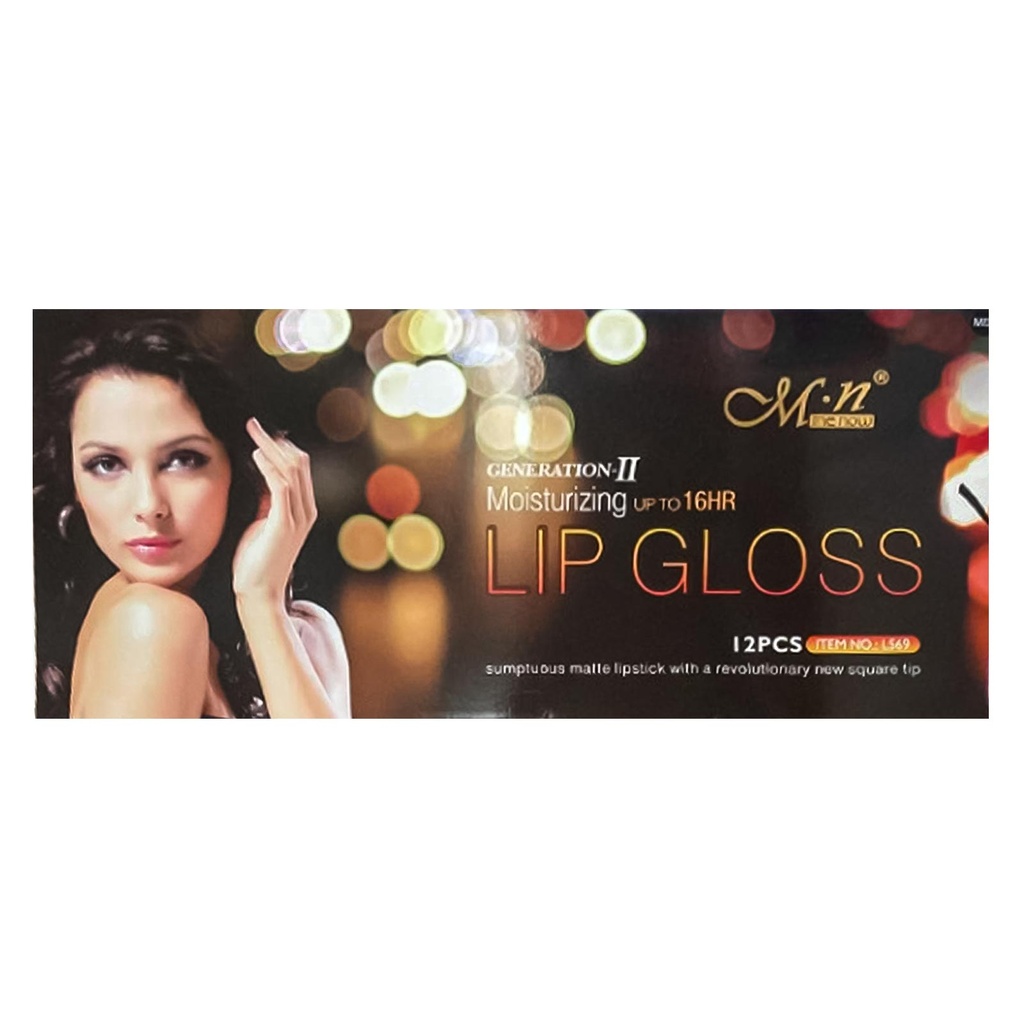 ام ان روج - M N Lip Gloss 12Pcs