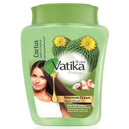 [6224007940211] فاتيكا حمام كريم صبار - Vatika Hair Mask Cactus (225g)