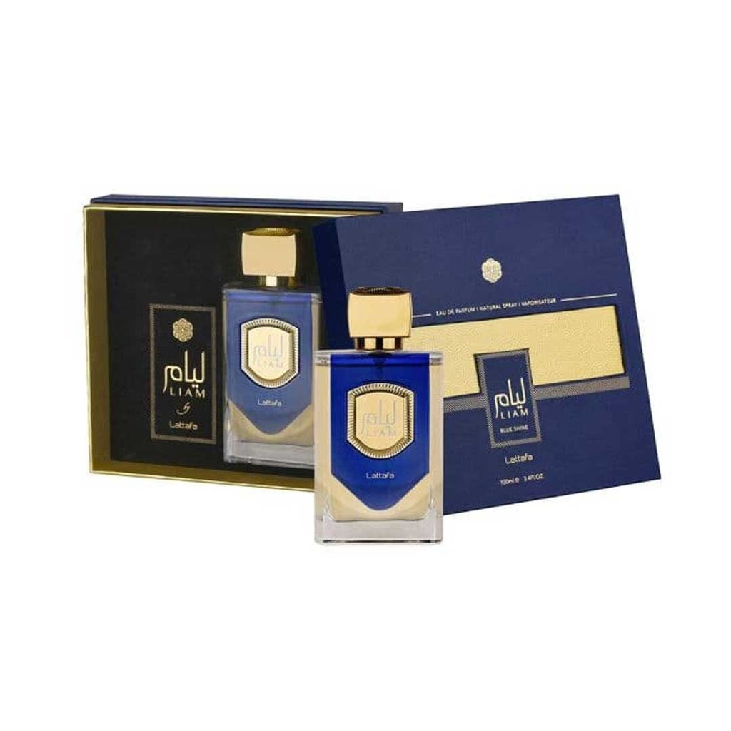 لطافة ليام بلو شاين - Lattafa Liam Blue Shine EDP-M