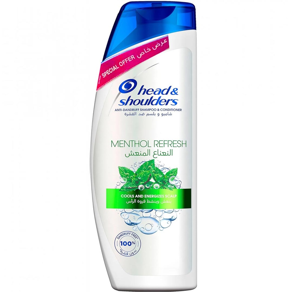 هيد&amp;شولدرز شامبو النعناع المنعش - Head&amp;Shoulders Shampoo Mentho Refresh