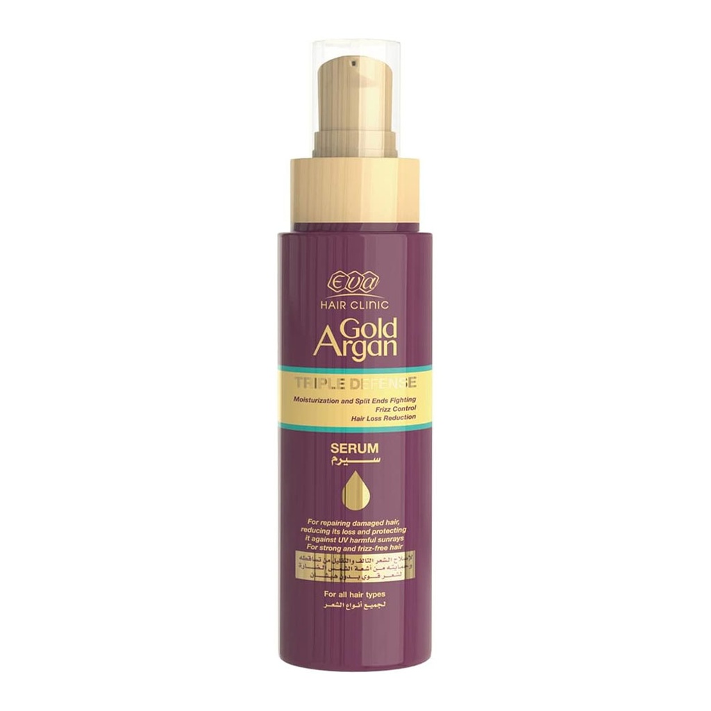 ايفا هير كلينيك سيرم جولد ارجان - Eva Hair Clinic Serum Gold Argan