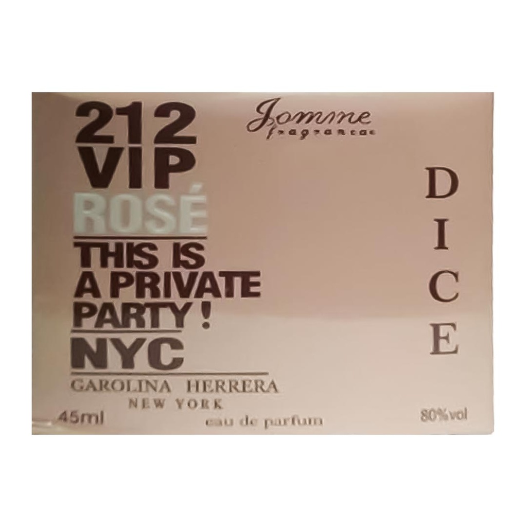 هاوس برفيوم 212 فى اى بى روز - House Perfume 212 Vip Rose EDP-W