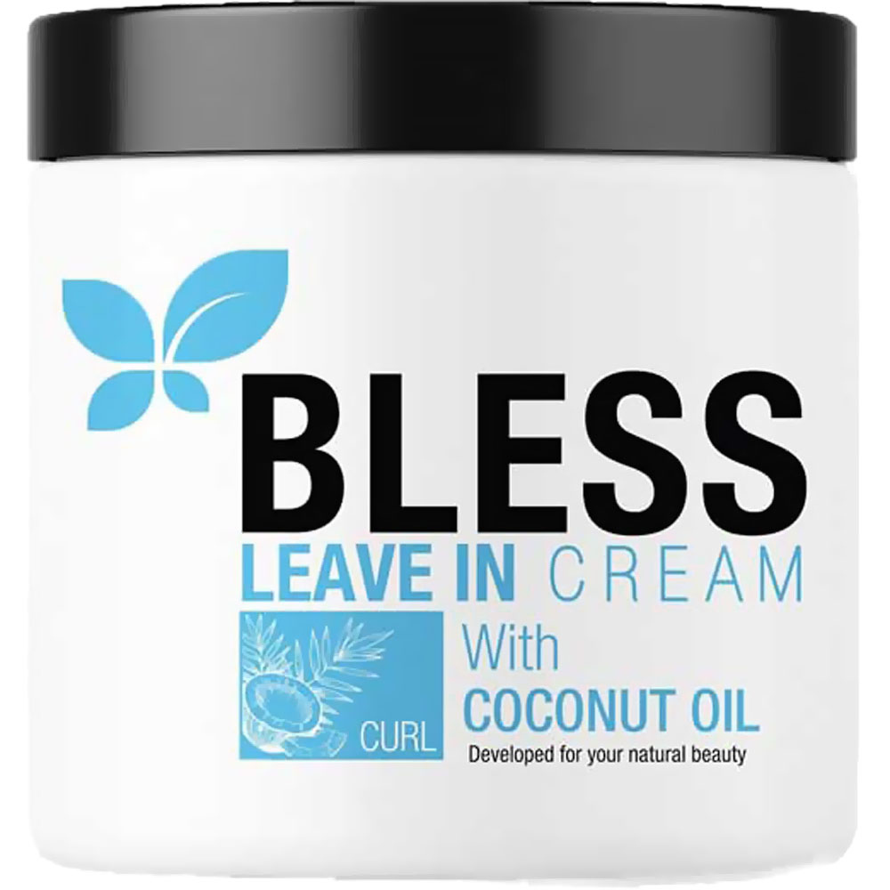 بليس كريم ليف ان بزيت جوز الهند - Bless Leave In Cream Coconut Oil