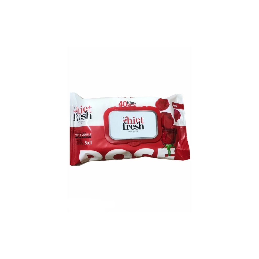 هايت فريش مناديل روز - Hiet fresh Wipes Rose