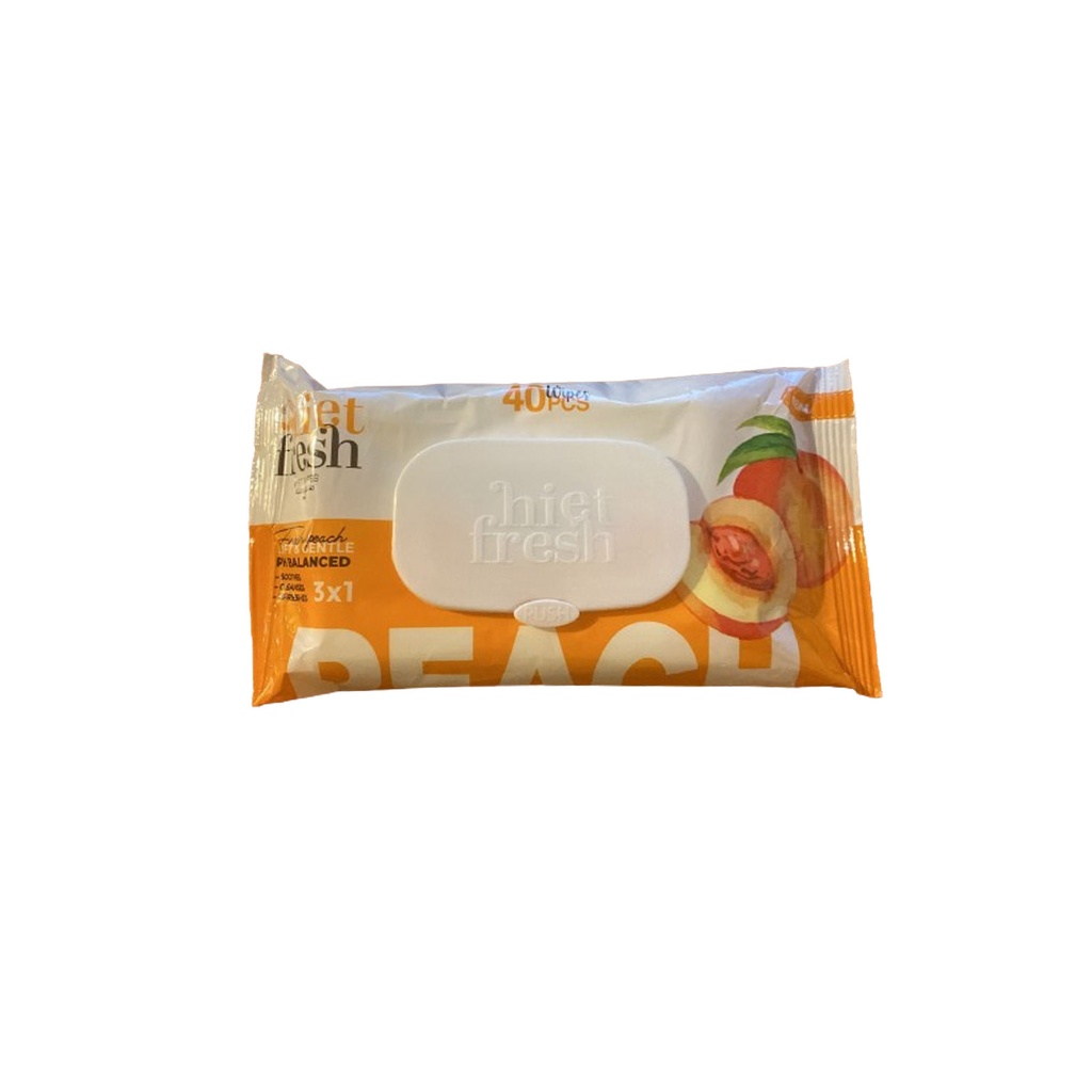 هايت فريش مناديل خوخ - Hiet fresh Wipes Peach