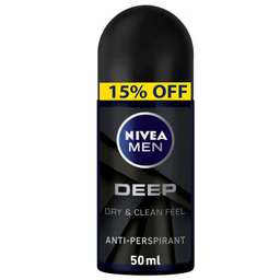 نيفيا رول اون - Nivea Roll On Men (Deep Dark Wood, men, 50ml, discount 15%)