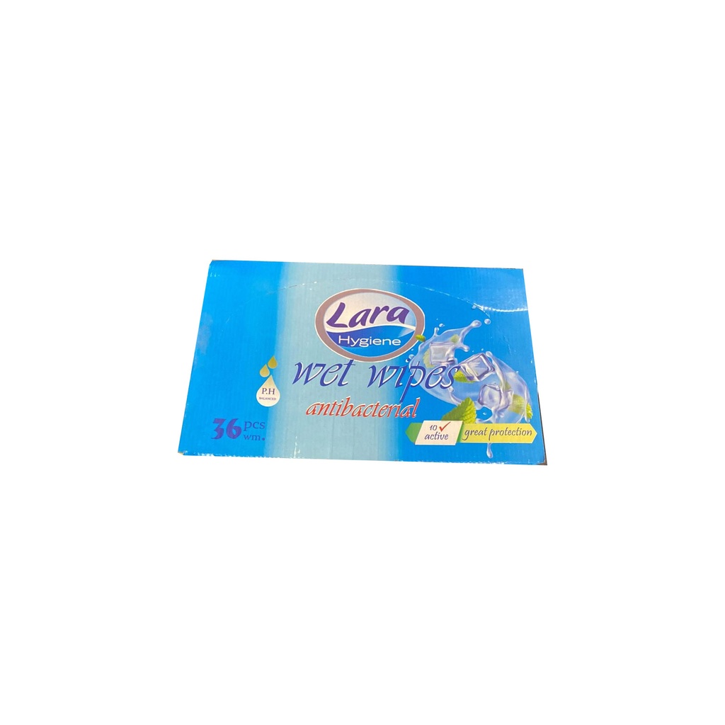لارا هايجين مناديل - Lara Hygiene Wipes 36Psc
