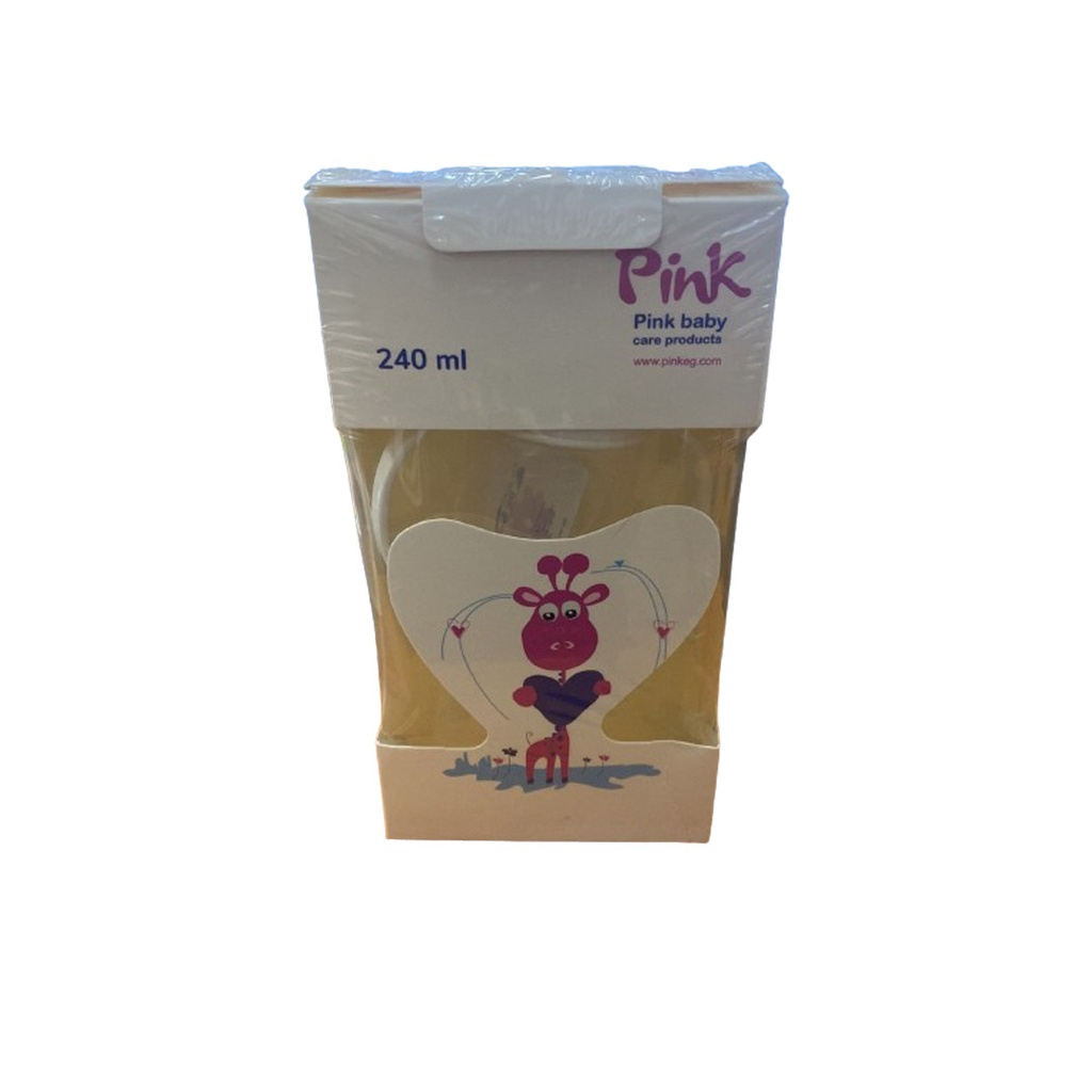 بينك ببرونة بيد - Pink Fedeer With Hand