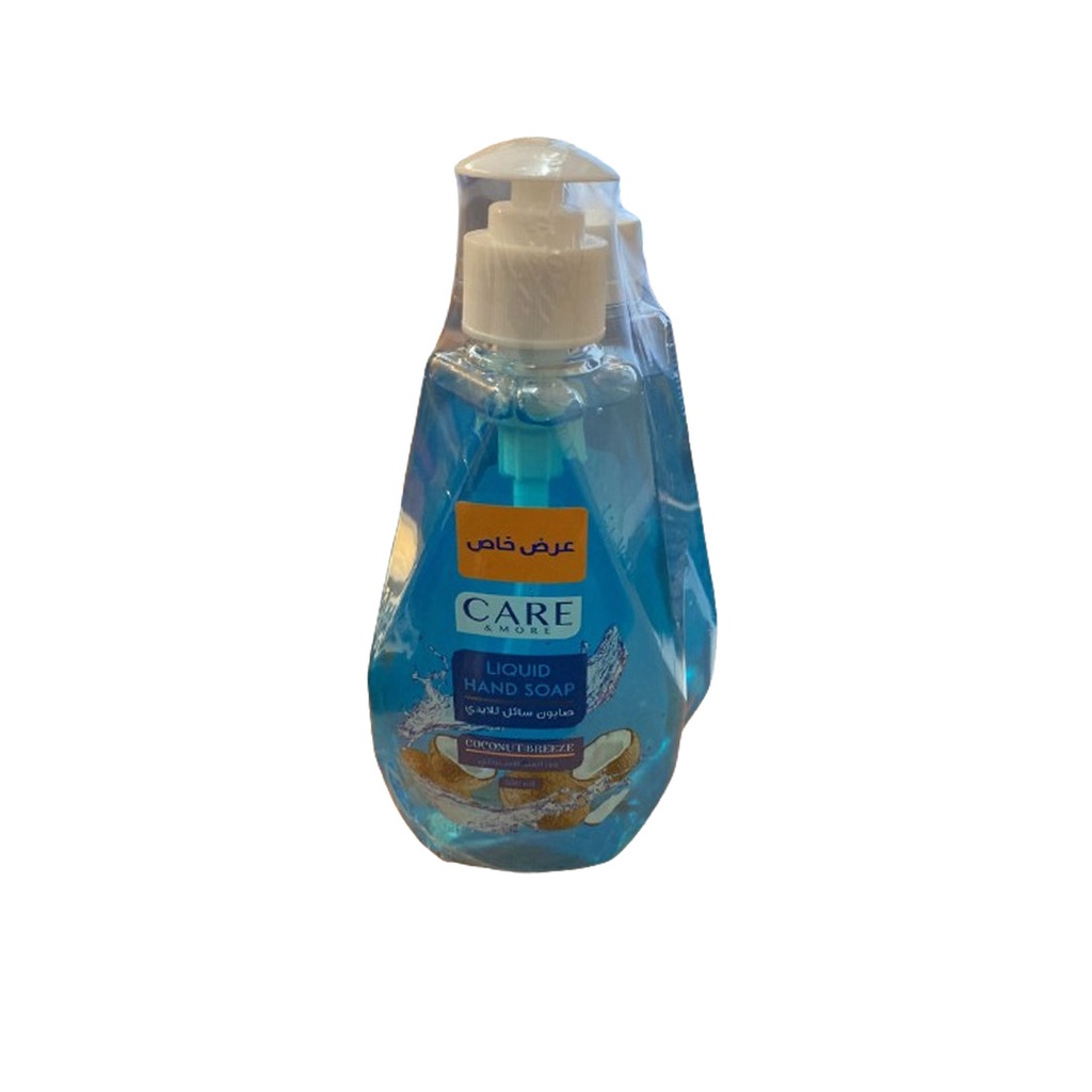 كير اند مور هاند ووش جوزالهند الاستوائى - Care &amp; More Hand Wash Coconut Breeze