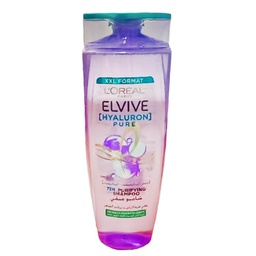 لوريال الفيف شامبو حمض الساليسيليك&amp;الهيالورونيك - Loreal Elvive Shampoo Salicylic&amp;Hyaluronic Acids (400ml)