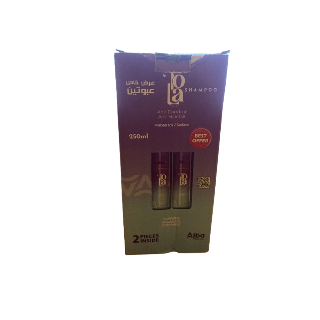 تولا شامبو 2قطعة عرض خاص - Tola Shampoo 2Pcs Best Offer