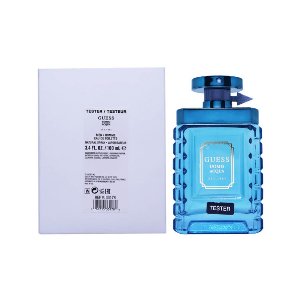 جيس اومو اكوا تستر - Guess Uomo Acqu Tester EDT-M