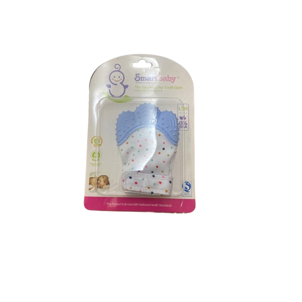 سمارت بيبى عضاضة سيليكون جوانتى - Smartbaby Teether Silicone Guanti