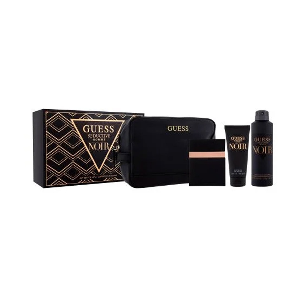 جيس سيدكتف نوار طقم - Guess Seductive Noir Set EDT-M