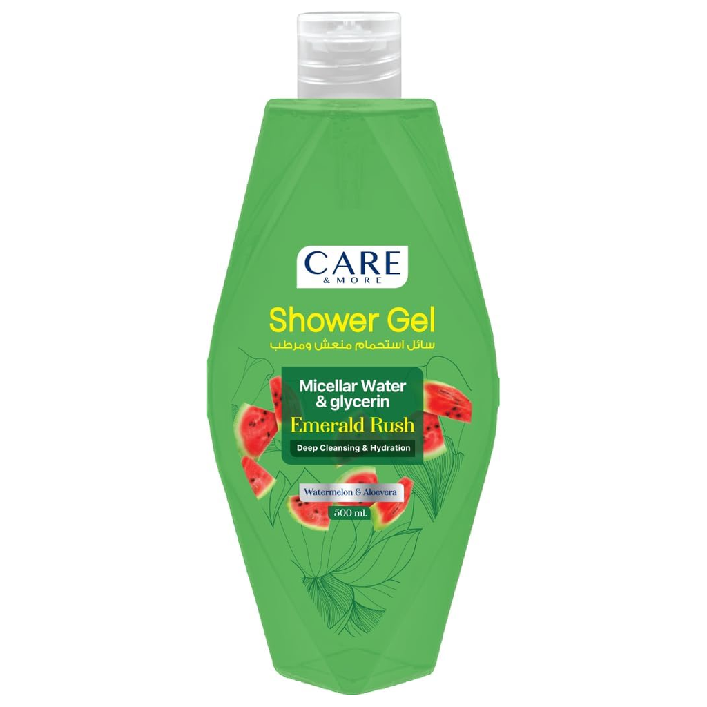 كير اند مور شاور اميرالد راش - Care &amp; More Shower Emerald Rush