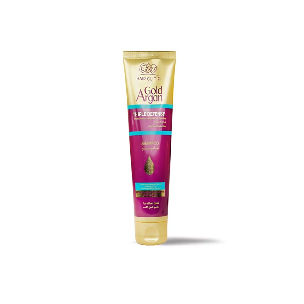 ايفا هير كلينيك جولد ارجان شامبو - Eva Hair Clinic Gold Argan Shampoo