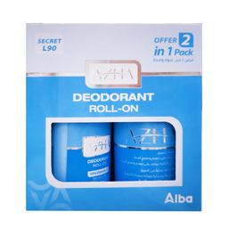 ازها رول اون عرض 2قطعة - Azha Roll On 60ml Offer 2Pcs (سيكريت ال 90)