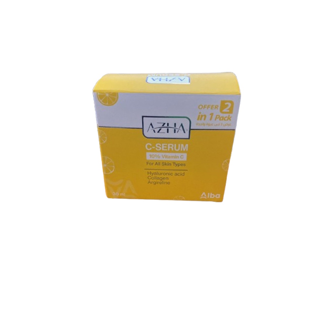 ازها سى سيرم بشرة عرض 2قطعة - Azha C Serum Skin Offer 2Pcs
