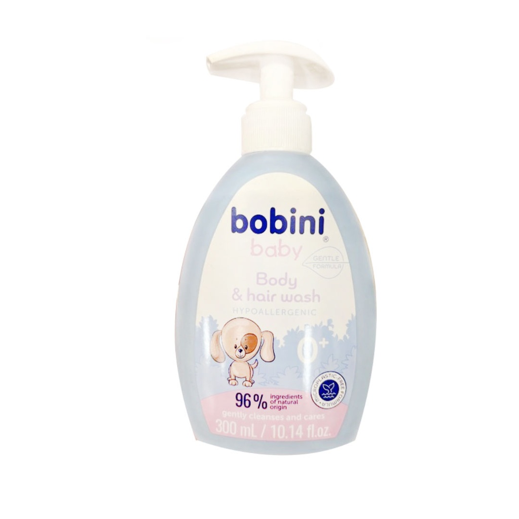 بوبينى 2x1 غسول جسم و شعر مضاد للحساسية - Bobini 2in1 Body &amp; Hair wash Hypoallergenic