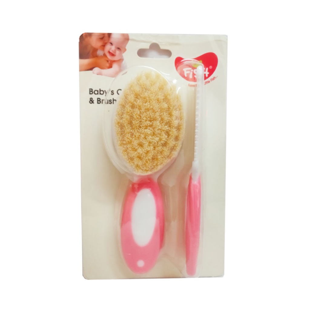 فيش فرشاة &amp; مشط - Fish Brush &amp; Comb
