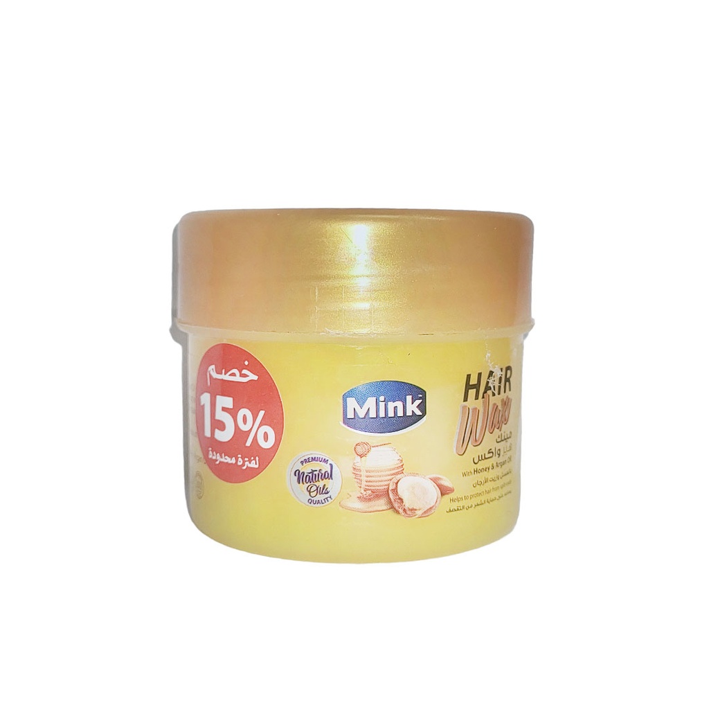 مينك واكس عسل و ارجان خصم 15% - Mink Wax Hony &amp; Argan Offer 15%