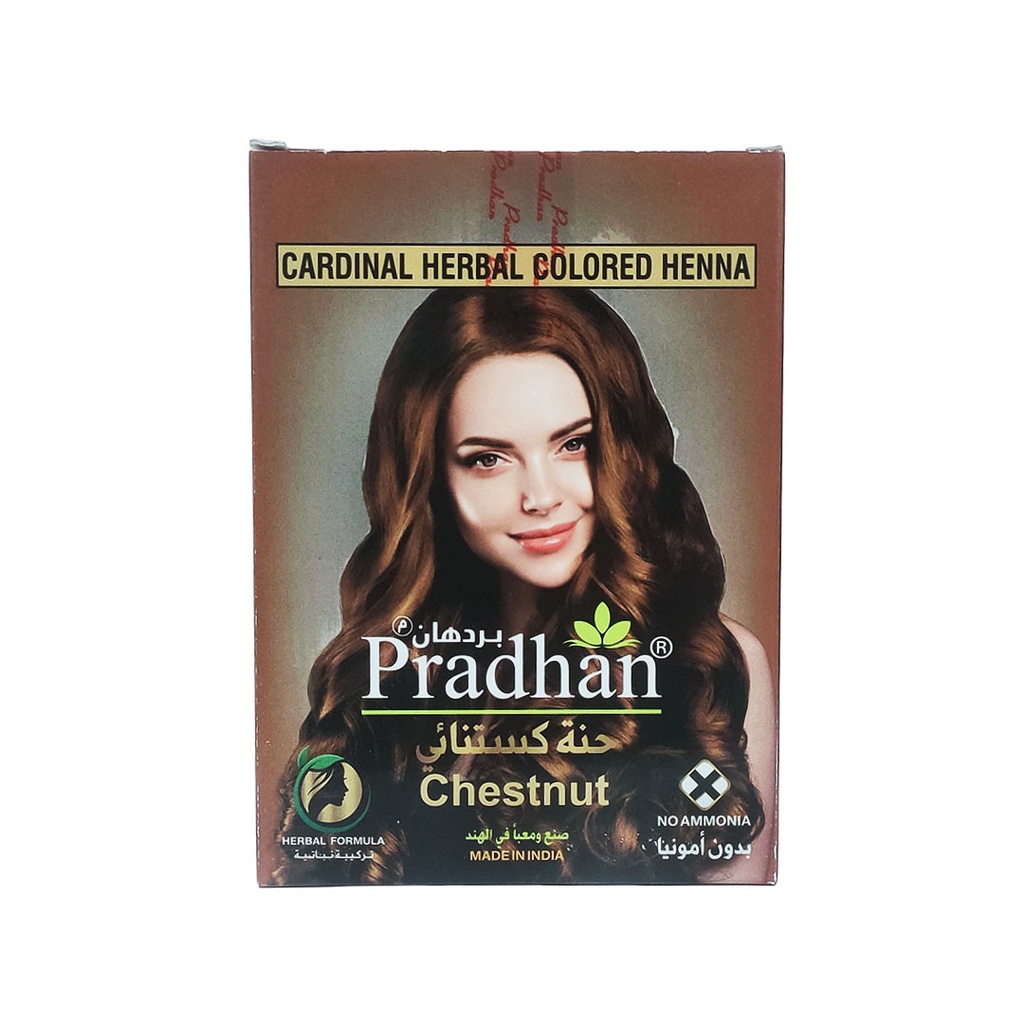 بردهان حناء كستنائى - Pradhan Henna Chestunt