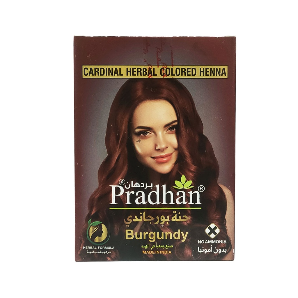 بردهان حناء بورجاندى - Pradhan Henna Burgundy