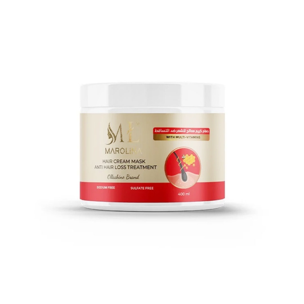 مارولينا حمام كريم ضد تساقط - Marolina Hair Cream Mask Anti Hair Loss