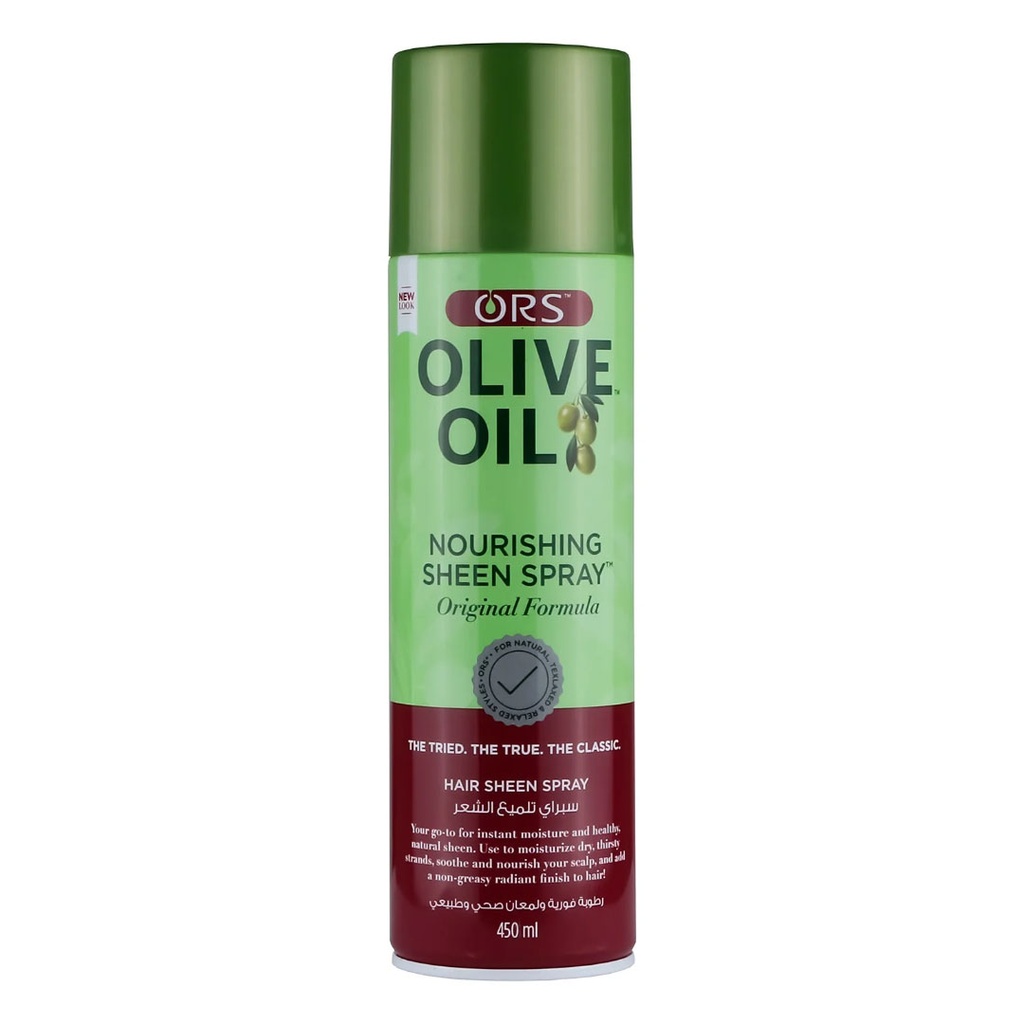 او ار اس ملمع شعر سبراى زيتون - O R S Hair Sheen Spray Olive
