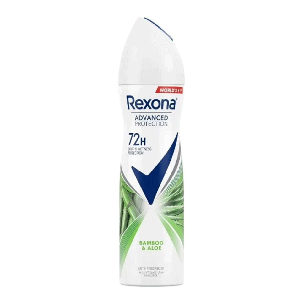 ريكسونا سبراى نسائى بامبو &amp; صبار - Rexona Spray Women Bamboo &amp; Aloe