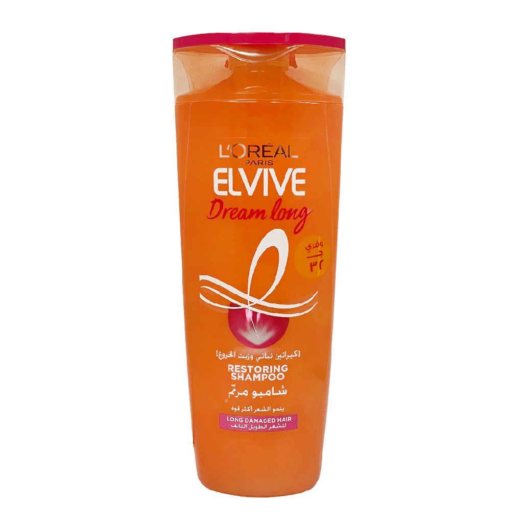 لوريال الفيف شامبو طول الاحلام وفري 32 جنية - Loreal Elvive Shampoo Dream Long Offer 32EGP