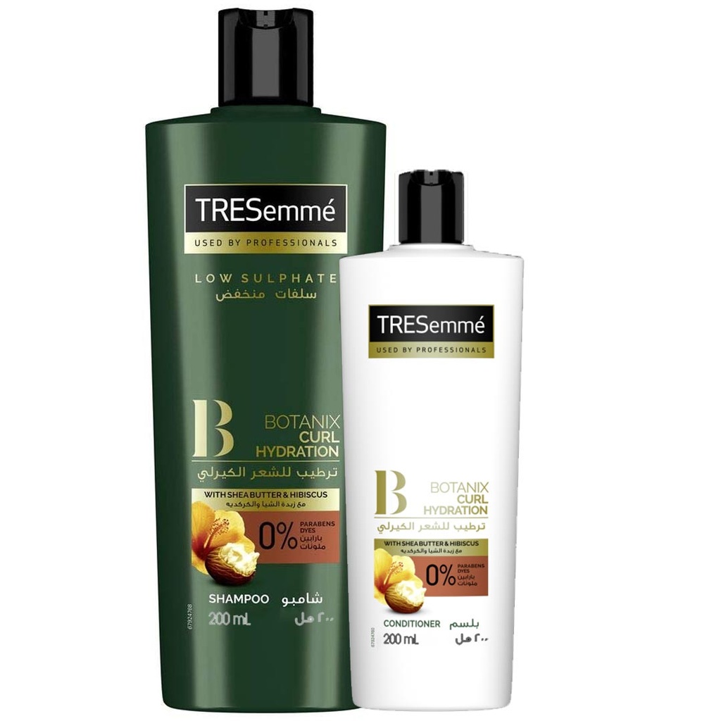 تريسمى شامبو و بلسم زبدة شيا و الكركديه - TRESemme Shampoo &amp; Conditioner Shea Butter &amp; Hibiscus