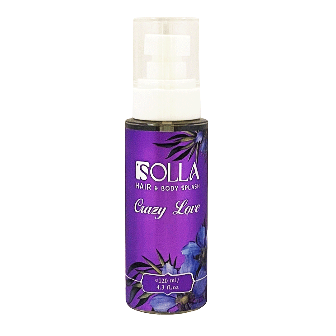 سولا سبلاش شعر &amp; جسم كريزى لوف - Solla Splash Hair &amp; Body Crazy Love (120ml)