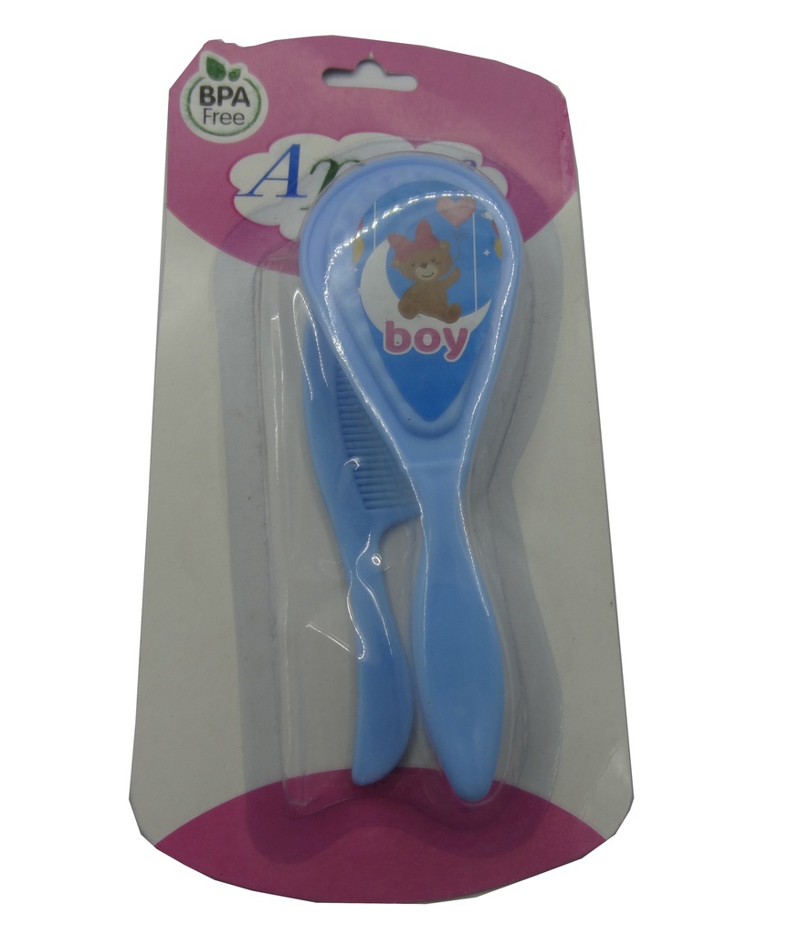 ابيكس فرشاة &amp; مشط - APEX BABY Brush &amp; Comb