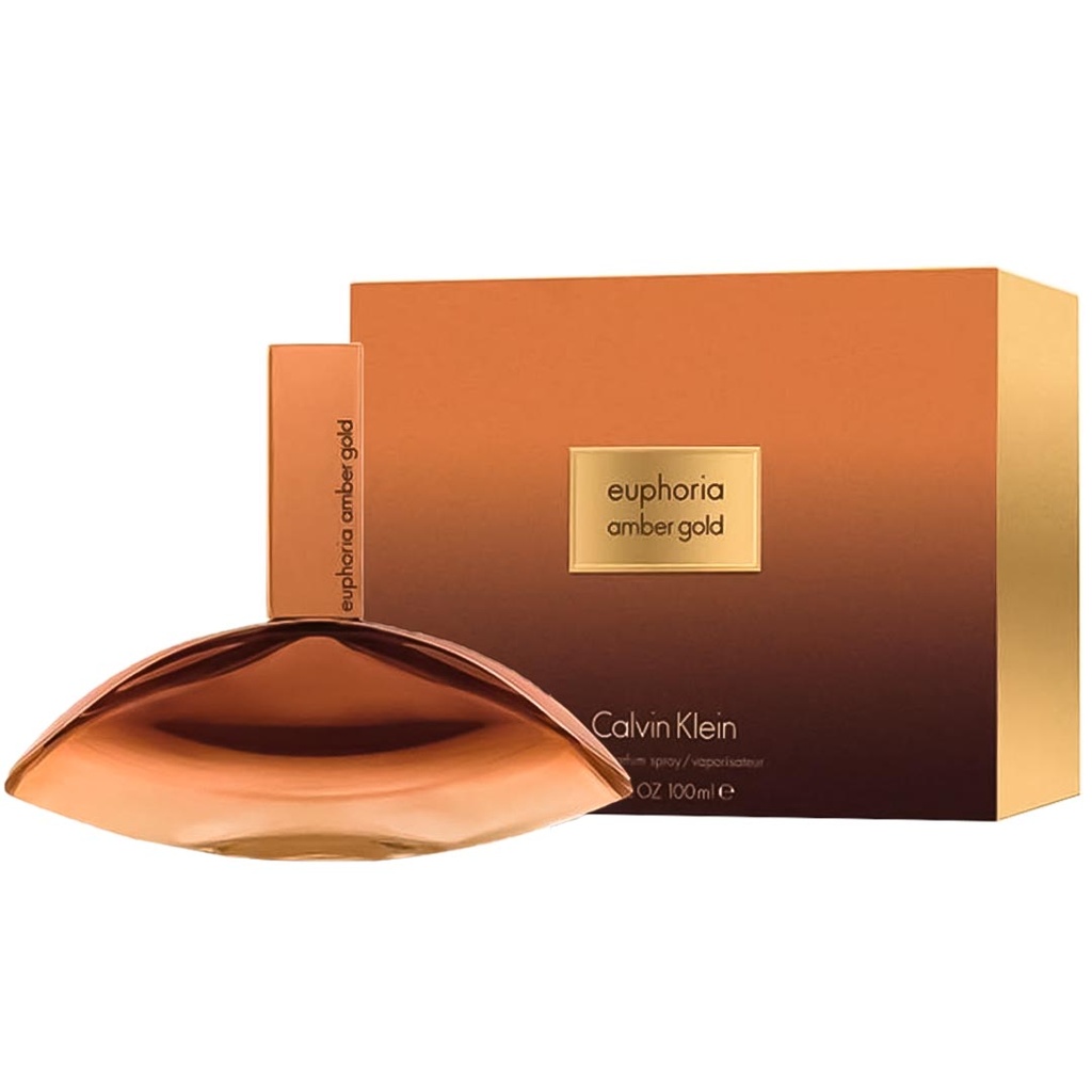 كالفن كلاين ايفوريا امبر جولد  - Calvin Klein Euphoria Amber Gold EDP-W