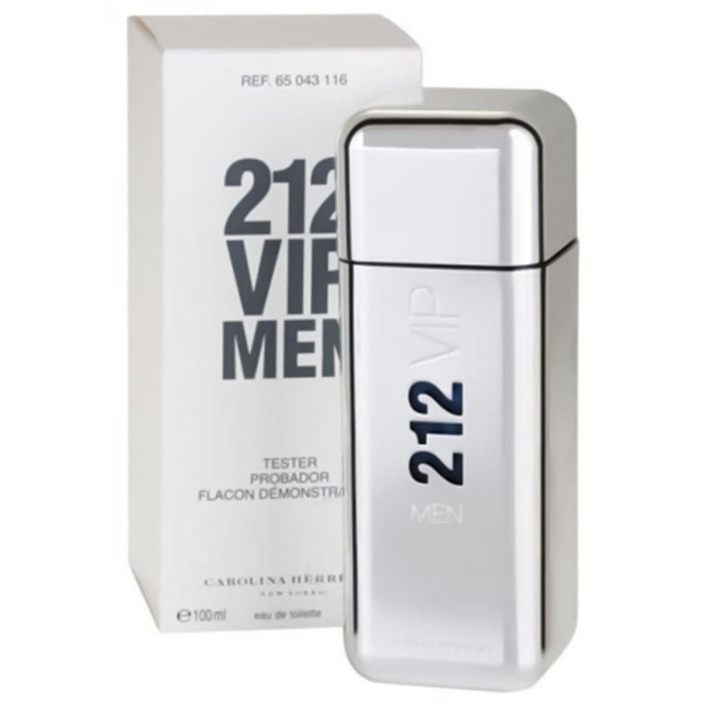 كارولينا هريرا 212 فى اى بى مان تستر - Carolina Herrera 212VIP Men Tester EDT-M