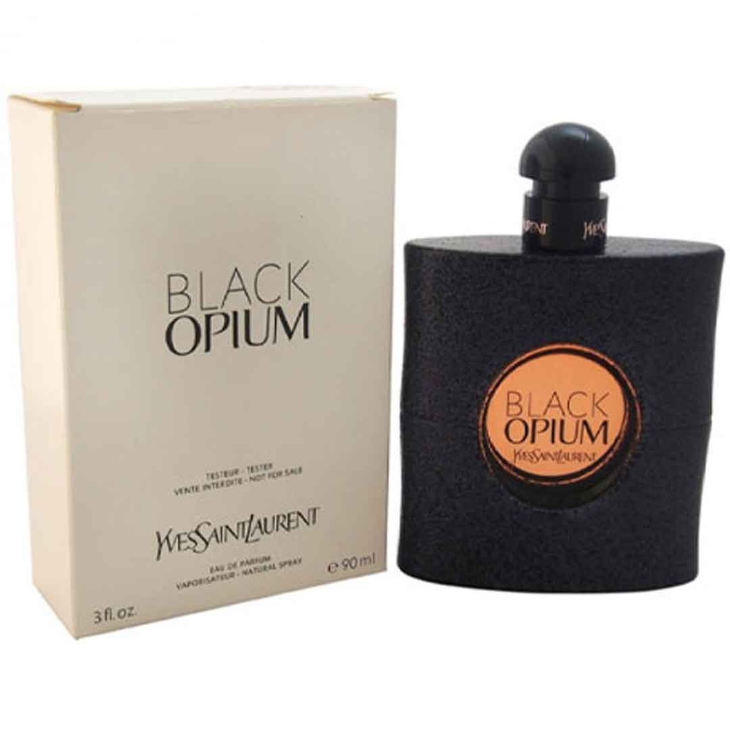 ايف سان لوران بلاك اوبيوم تستر - Yves Saint Laurent Black Opium W-EDP Tester