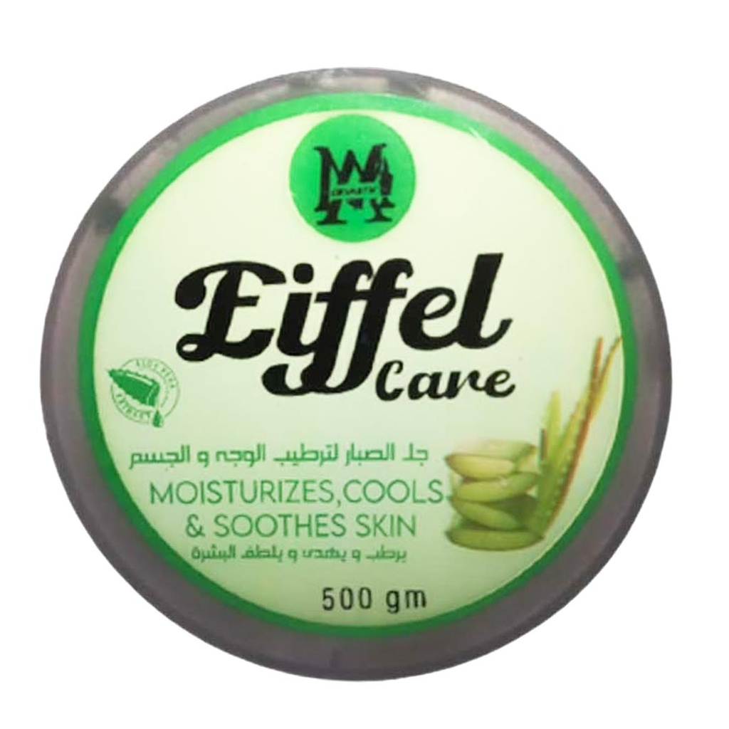 [0745604588034] ايفيل كير جل صبار مرطب - Eiffel Care Gel Aloe Vera Moisturizer (500g)