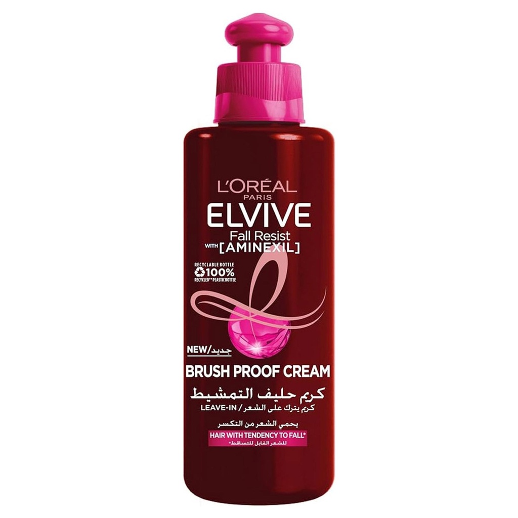 لوريال الفيف كريم حليف التمشيط - Loreal Elvive Brush Proof Cream (200ml)