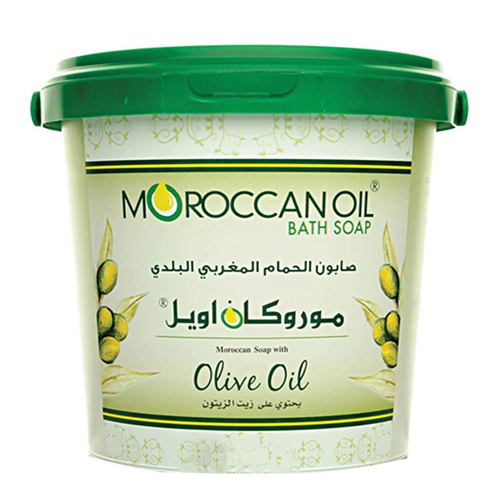 [5285003146480] موروكان اويل صابون مغربى - Moroccan Oil Bath Soup (850g, Olive)