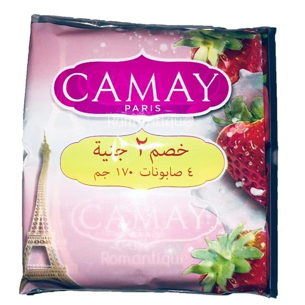 كامى صابون - Camay Soup 170g (170g, Romantique, Discount 2E.L)