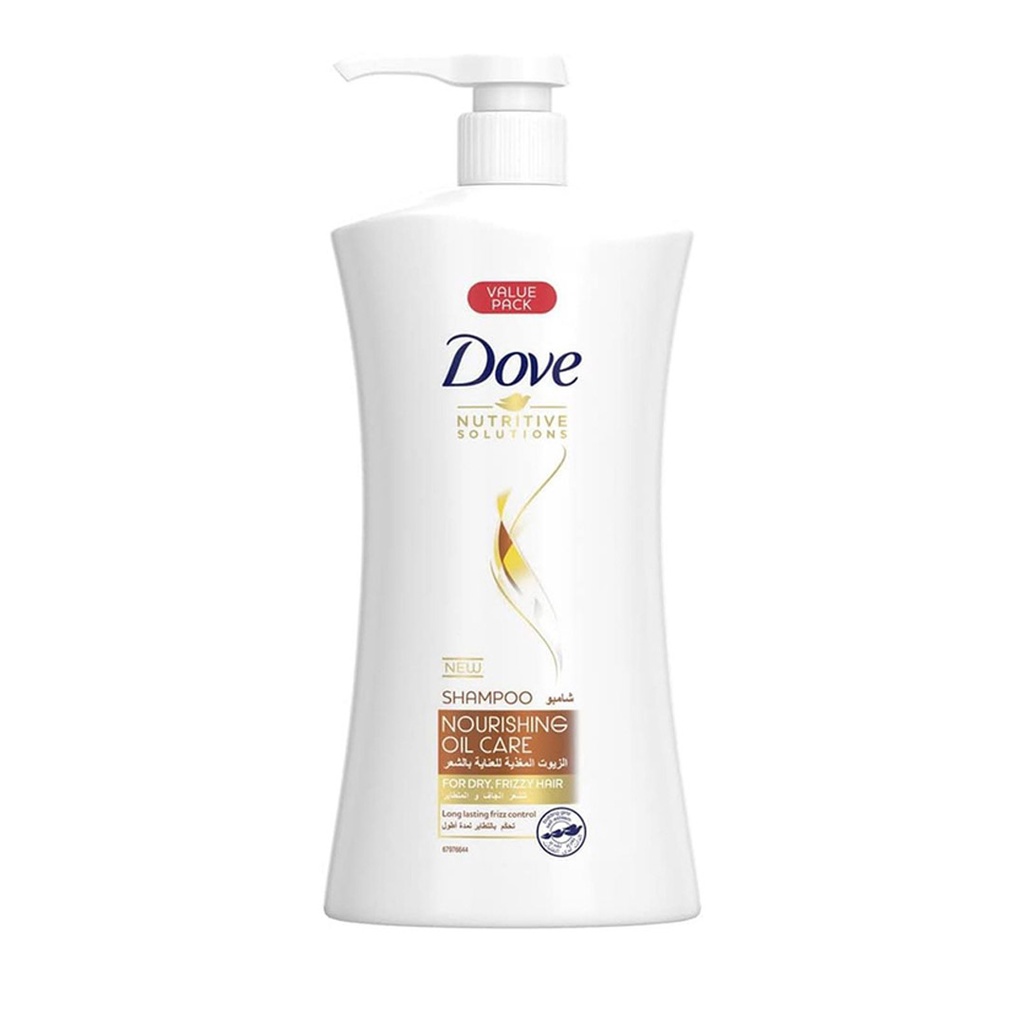 [6221155077325] دوف شامبو زيوت مغذية - Dove Shampoo Nourishing Oil (1L)
