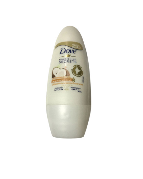[6221155121196] دوف رول اون - Dove Roll On (Woman, 50ml, Coconut, discount 25%)