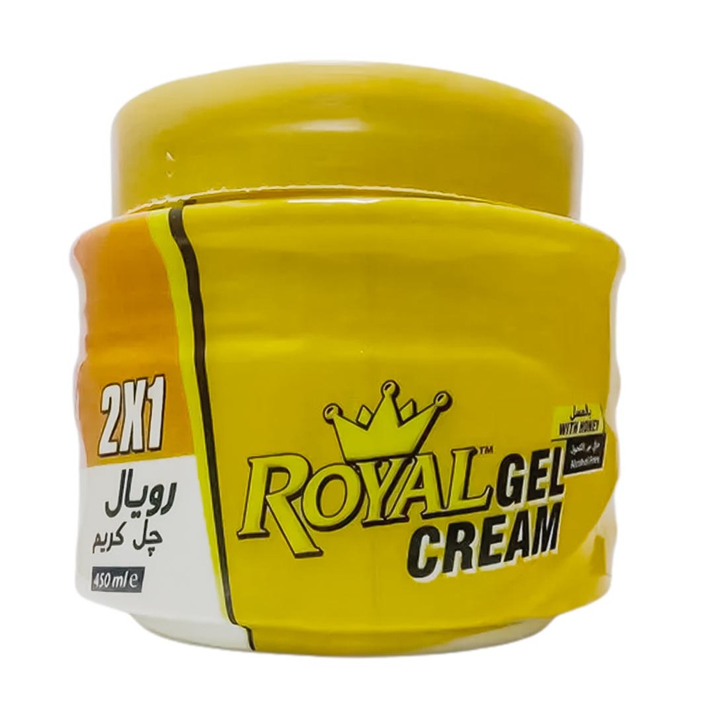 رويال كريم جل - Royal Gel Cream (450ml, Honey, without)