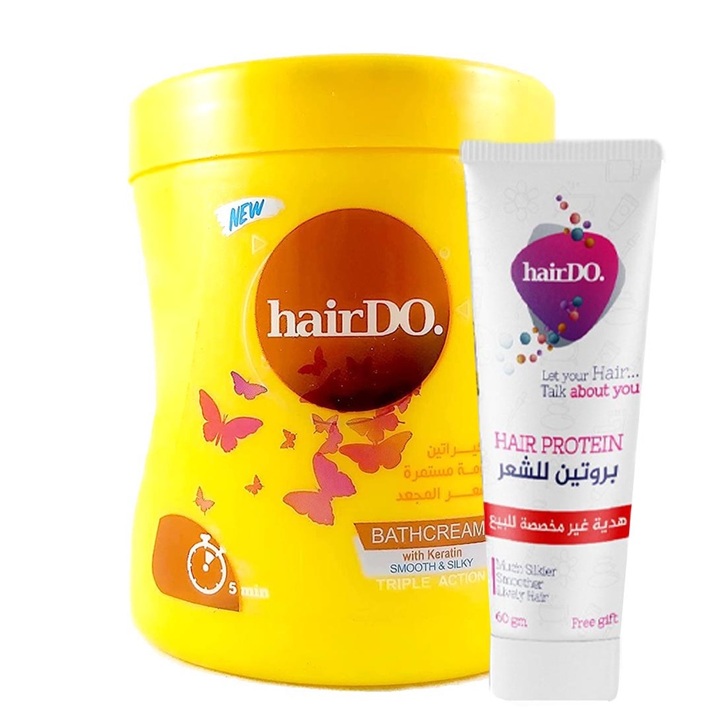 [6222019601755] هيردو حمام كريم - Hairdo Hair Mask (900g, Keratin, +Protein)