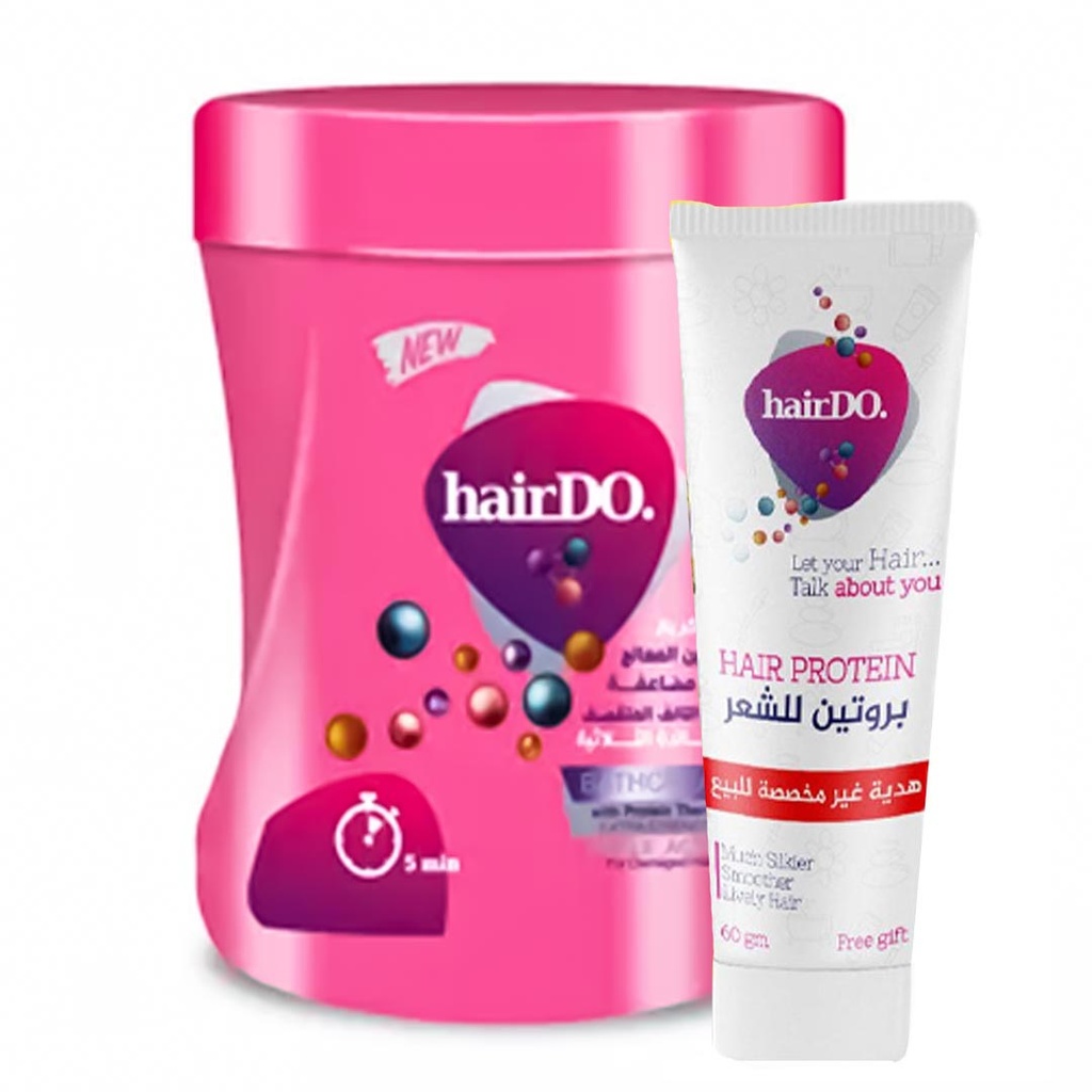 [6222019601762] هيردو حمام كريم - Hairdo Hair Mask (900g, Protein, +Protein)