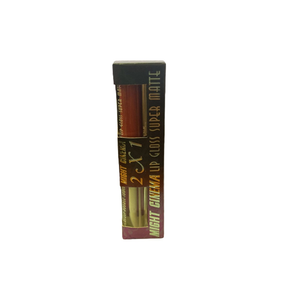 [6222045502057] مايت سينما روج 2×1 - Might Cinema Lip Gloss 2×1 (No:2611, 202)